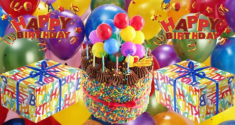 Happy Birthday 3D - Happy Birthday - Happy Birthday To You - Happy Birthday Song