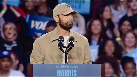 Eminem Shrills For Kamala: She'll Protect Your Freedom