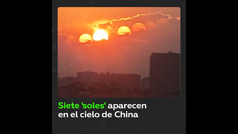 Fenómeno óptico sorprende a residentes en China