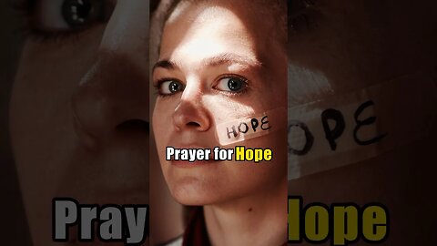 Morning Prayer for Hope #jesusislord #god #bible #christian