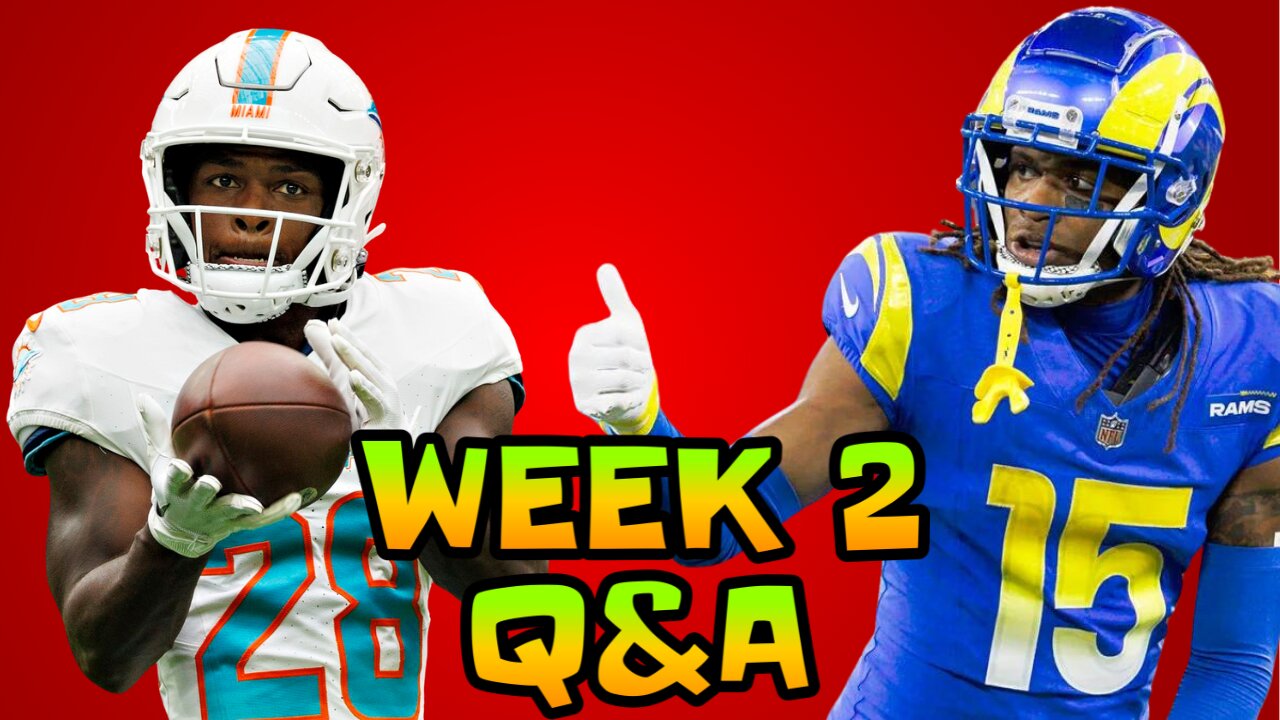 Fantasy Football Question & Answer Session
