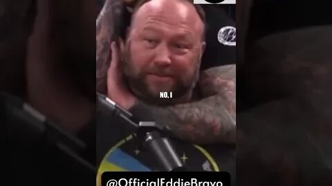 Alex Jones and Eddie Bravo Choke Eachother out on Joe Rogan Experience #shorts