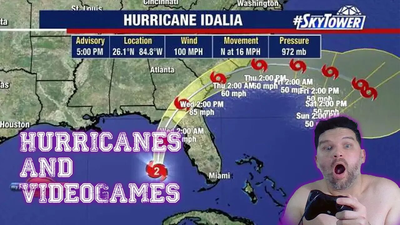 🔴LIVE - Hurricanes and Videogames 8.30.23 - LANDFALL