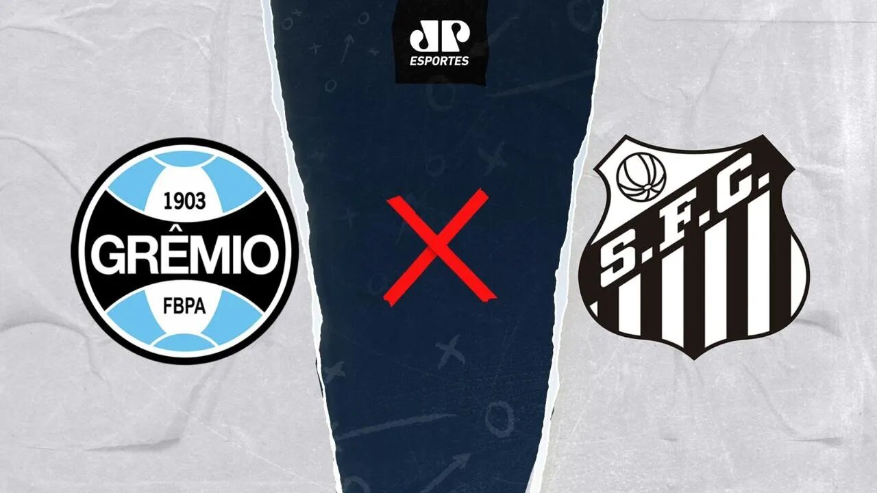 Grêmio 1 x 0 Santos - 16/04/2023 - Brasileirão