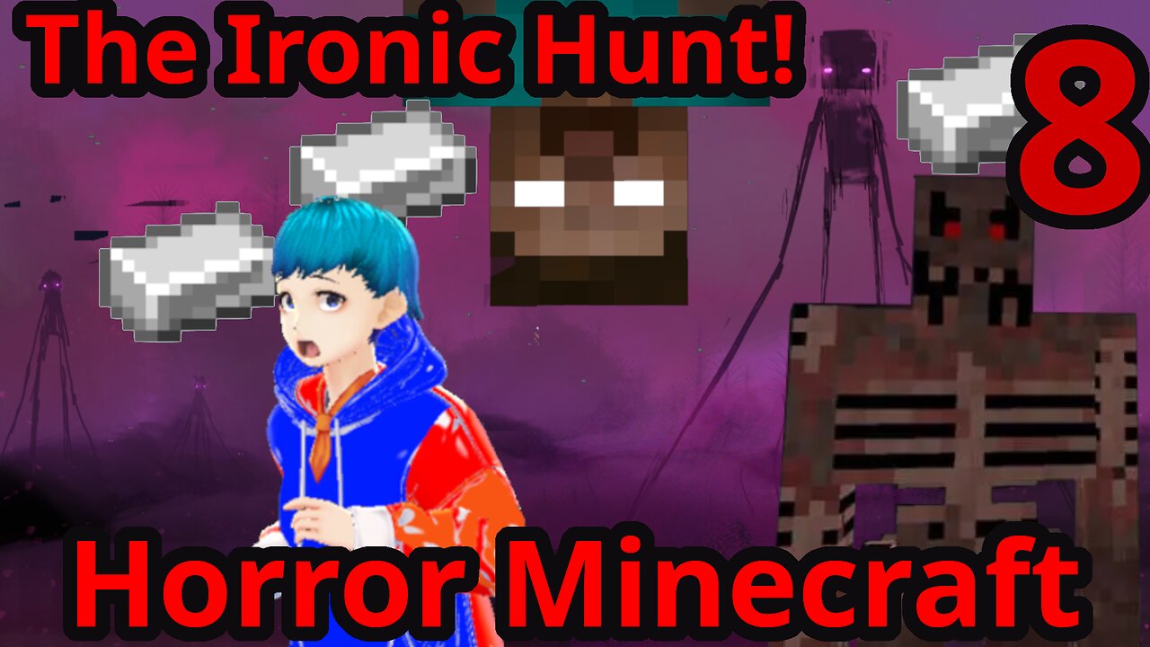 The Ironic Hunt!!! [HORROR Minecraft, Part 8]