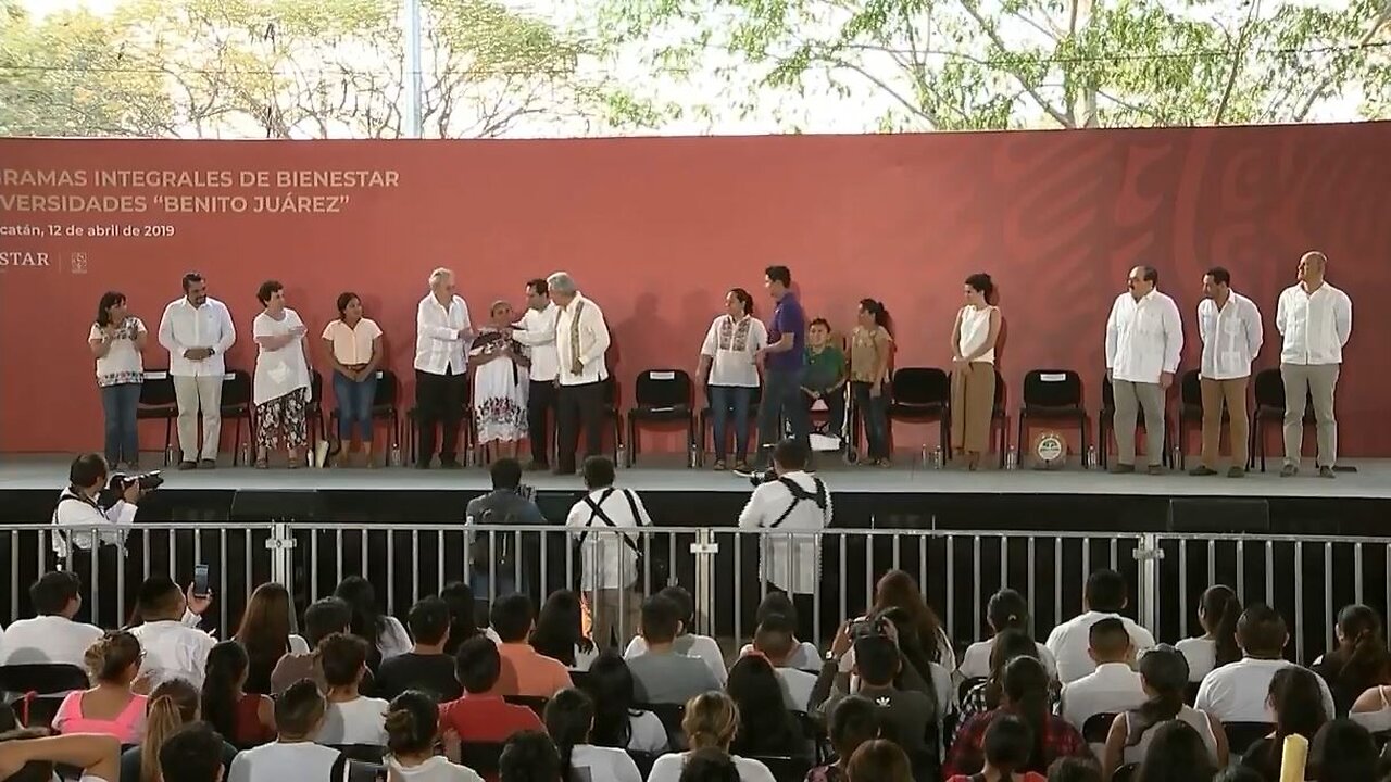 Sistema de Universidades 'Benito Juárez', desde Ticul, Yucatán.