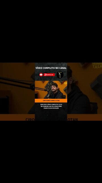 CIRO GOMES SOBRE A OTAN #shorts #cirogomes #otan #otam #eleições2022 #brasil