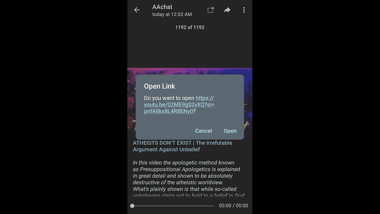 Documentary: An Argument Against Atheism