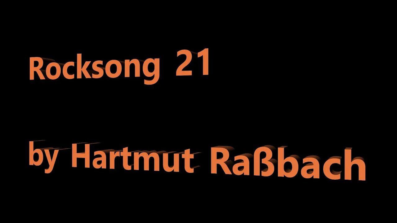 Rocksong 21 © Hartmut Raßbach