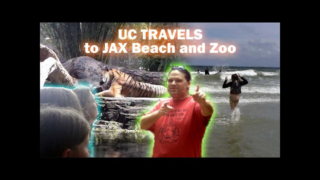 Here's How UC traveled to Jax Beach and Jax Zoo with family!