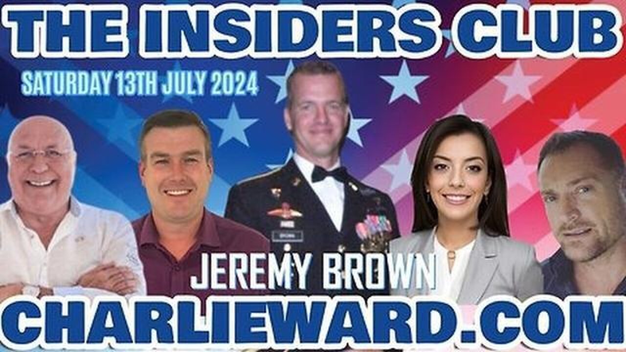 JEREMY BROWN JAN 6TH VICTIM SPEAKS FROM PRISON ON CHARLIE WARD INSIDERS CLUB