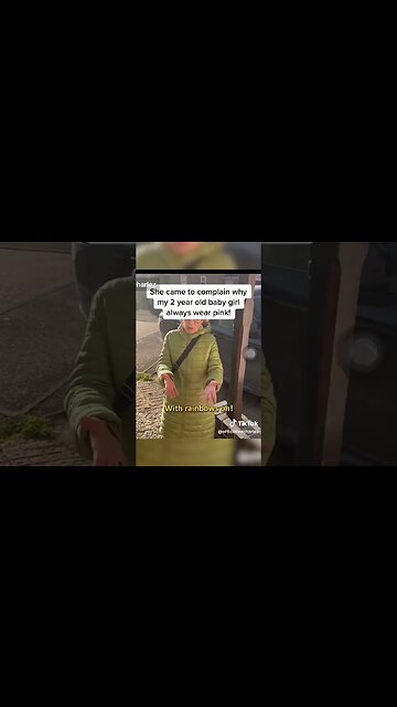Crazy Woman Tells Girl To Not Wear Pink