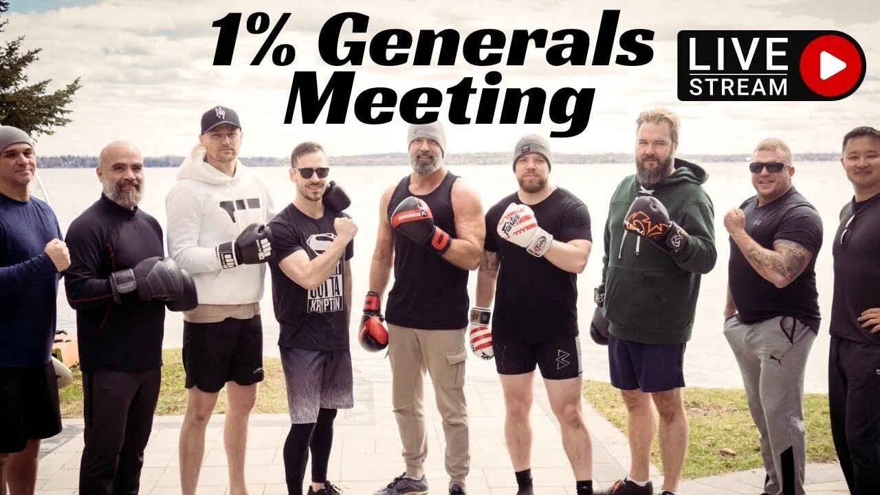 Generals Meeting - Andrew Tate, Strength Training, Cold Therapy, Testosterone...