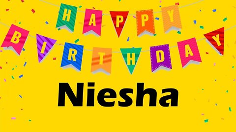 Happy Birthday to Niesha - Birthday Wish From Birthday Bash