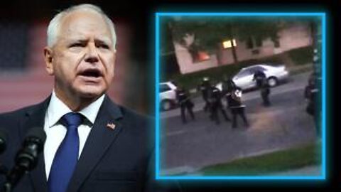 Gov. Walz Orders Police & Military To Attack Minnesotans For Sitting On Their Porch