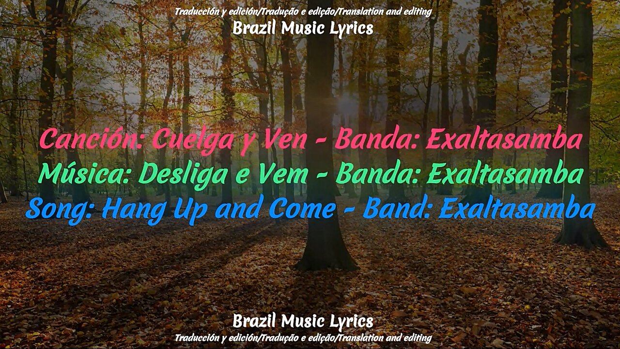 Brazil Music: Hang Up and Come - Band: Exaltasamba