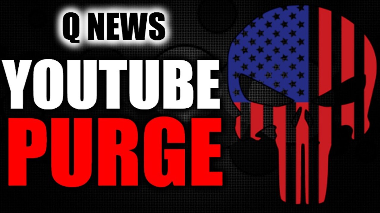 YouTube Purges Q Anon + Crimes Against Children w/ Hunter Biden?