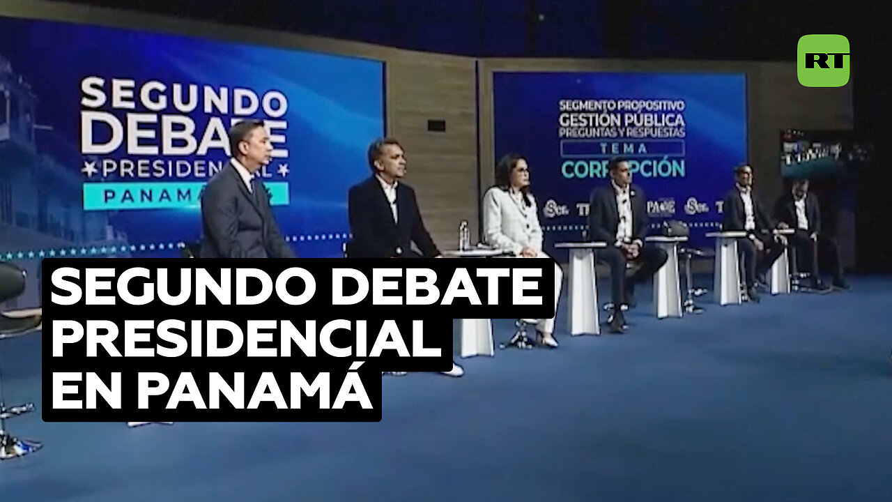 Ausencia y cuestionamientos marcan segundo debate presidencial en Panamá