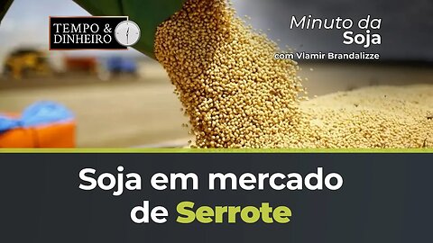 Soja em mercado de serrote