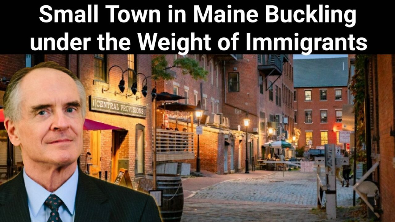 Jared Taylor || Small Town in Maine Buckling under the Weight of Immigration