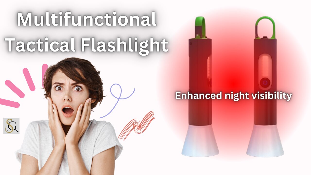 Need a Reliable Light in Any Situation? The Multifunctional Tactical Flashlight is Your Solution!