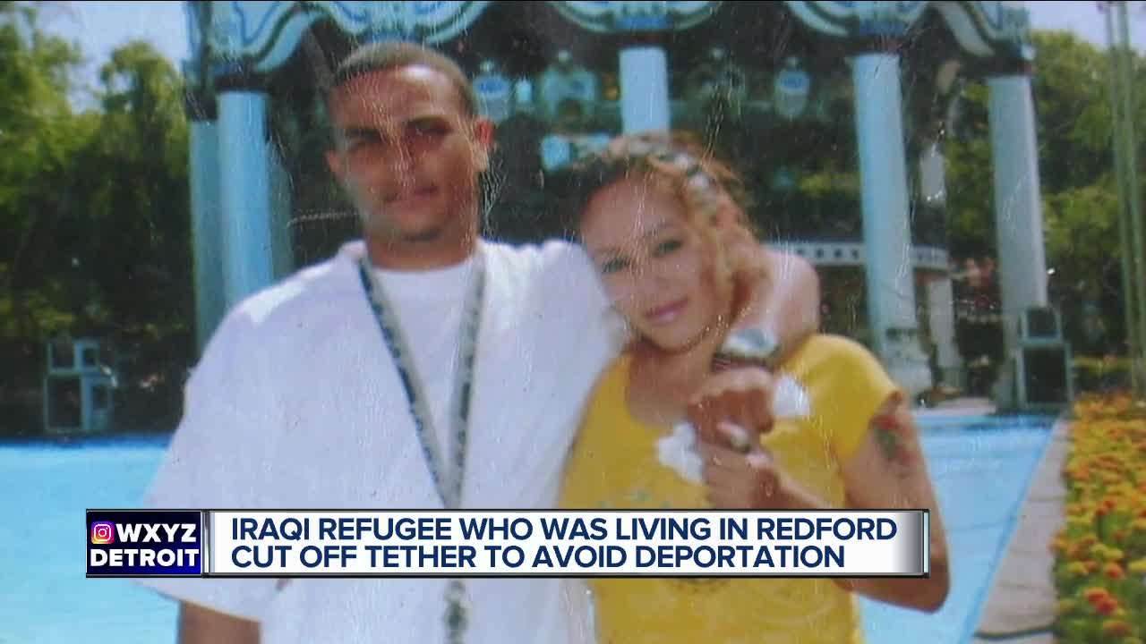 Iraqi refugee who was living in Redford cut off tether to avoid deporation