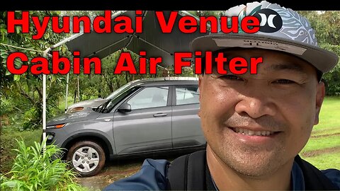 2021 Hyundai Venue Cabin Air Filter Replacement 5K miles √ Fix it Angel