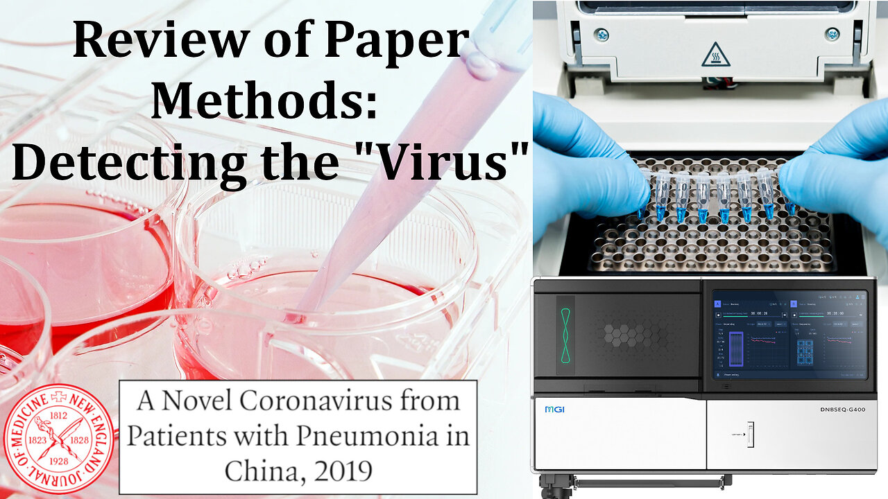 Review of Paper Methods: Detecting "Viruses" (Main Paper on COVID-19 "Virus" Isolation)