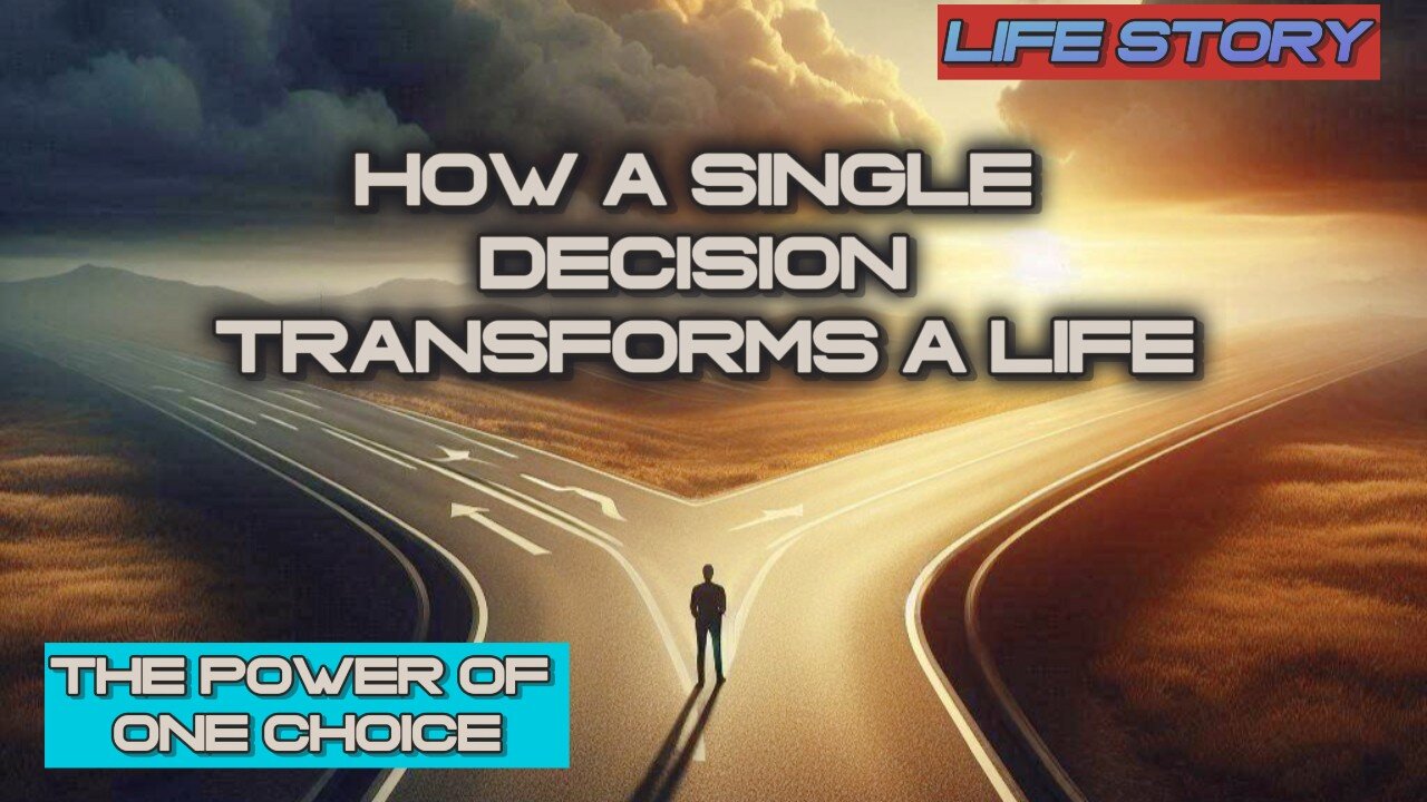 The Power of One Choice: How a Single Decision Transforms a Life