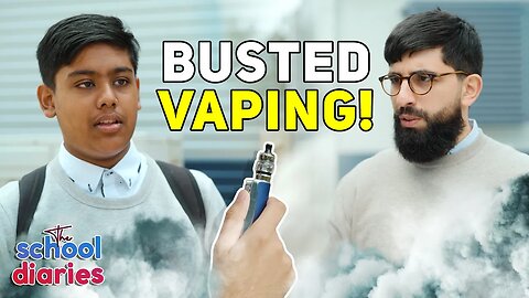 Muslim kid BUSTED VAPING at school 😬