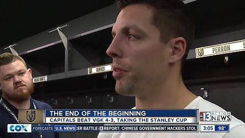 Vegas Golden Knights talk about end of season