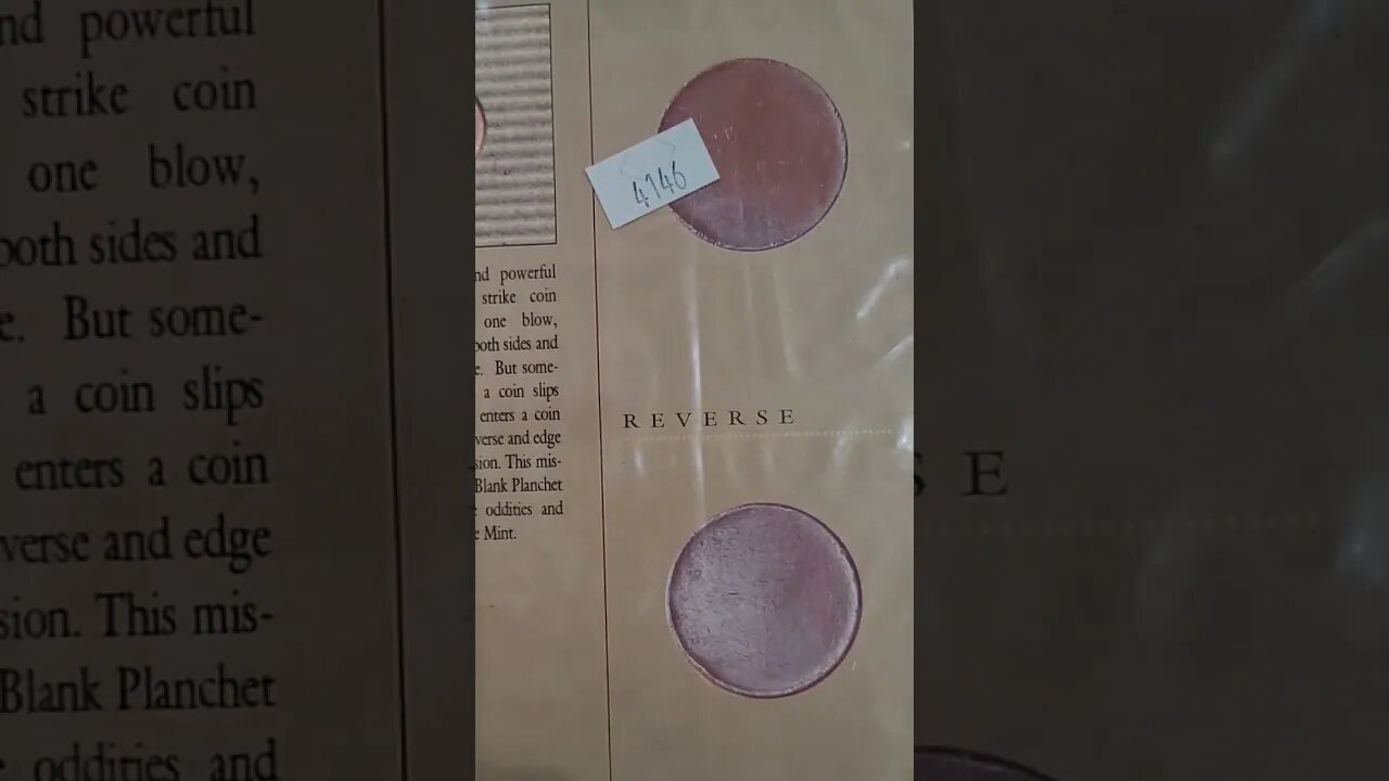 Blank Penny Planchet #coin #money