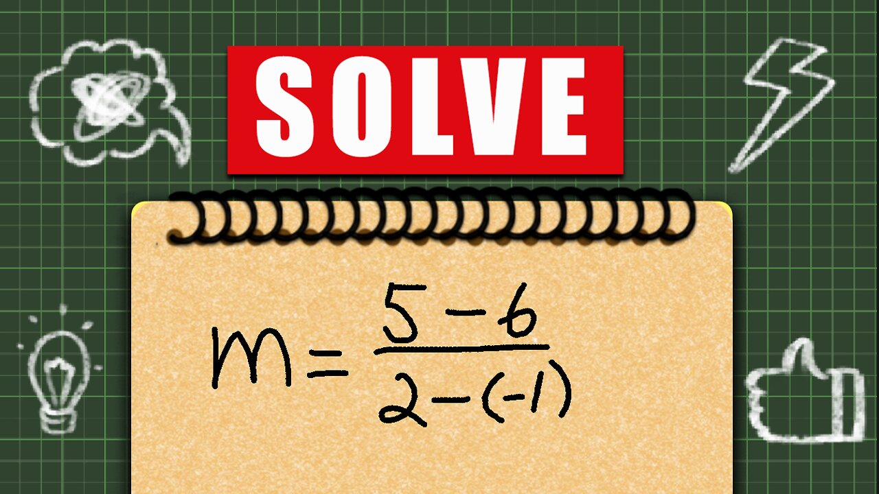 Finding the slope and y intercept from a set of ordered pairs