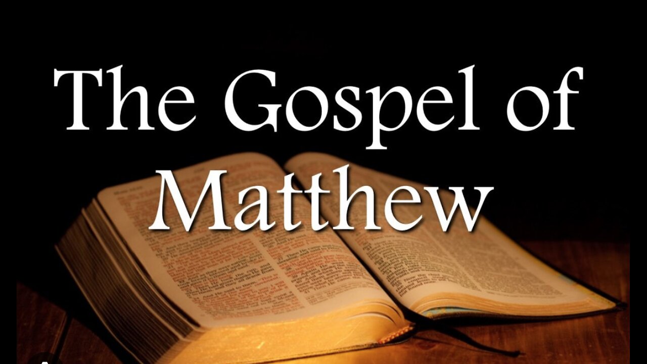 THE GOSPEL OF MATTHEW