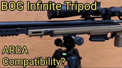 BOG Deathgrip Infinite Tripod #review @BOGHunt #precisionrifle #gun #shooting