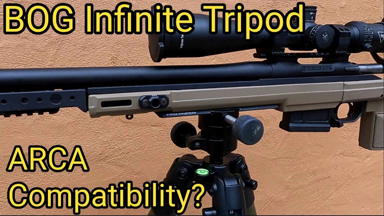 BOG Deathgrip Infinite Tripod #review @BOGHunt #precisionrifle #gun #shooting