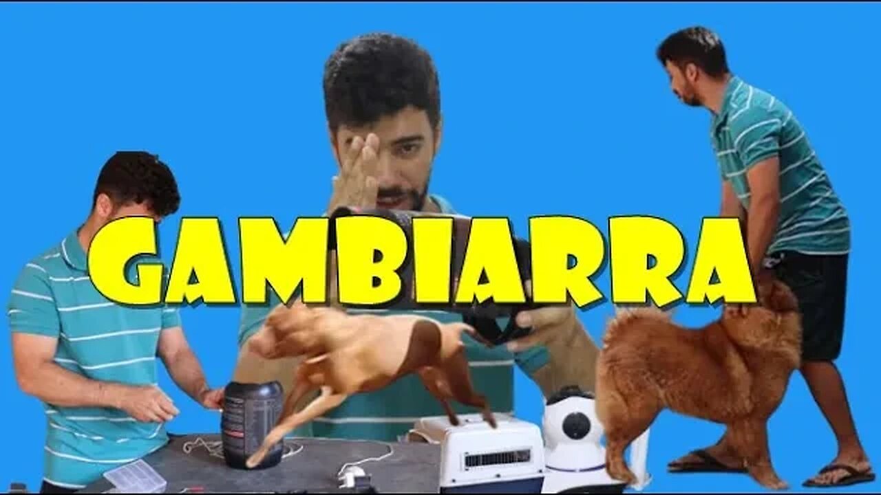 GAMBIARRA PARA CAMERA NO PORTÃO