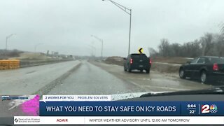 What you need to stay safe on icy roads