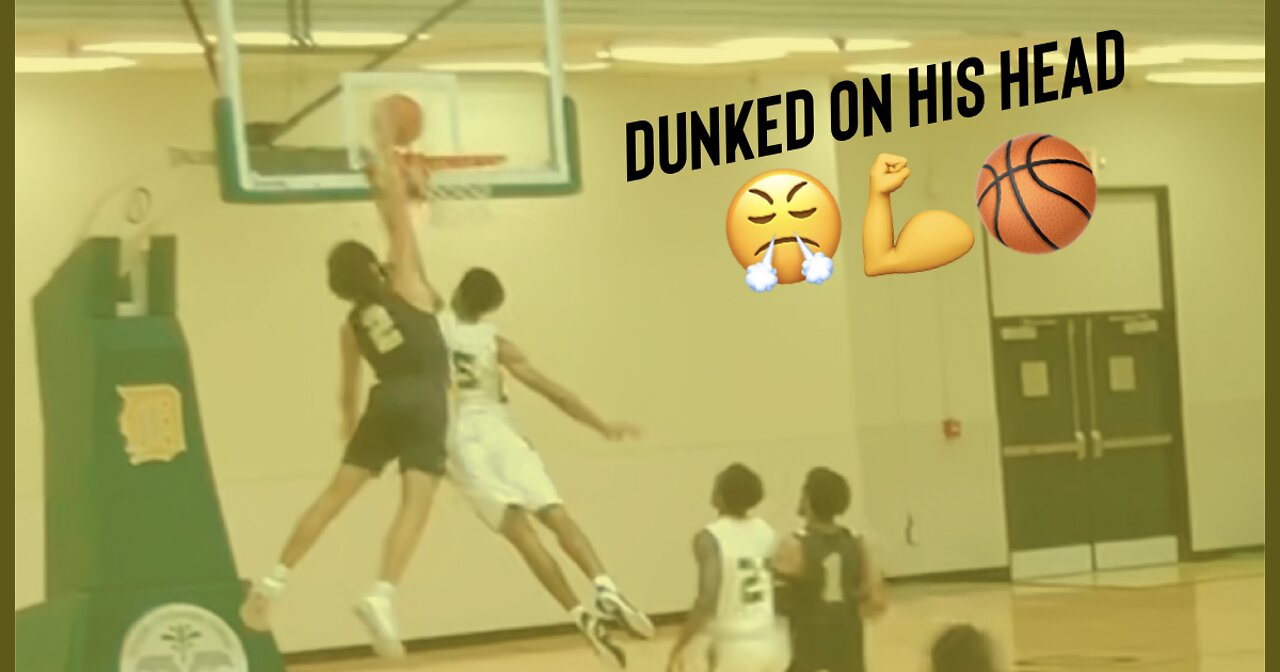 Dunked On His Head