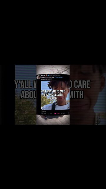 Jaden Smith Is Crying Reason Unknown