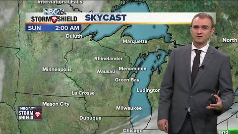 Gino Recchia NBC26 Storm Shield Weather Forecast