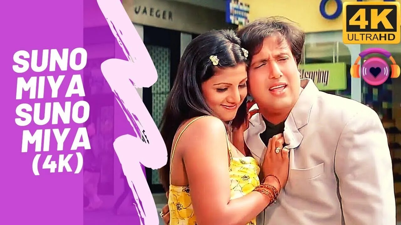 Suno Miya Suno Miya (❤️Love Songs❤️) Kyo Ki Main Jhuth Nahin Bolta - 90s Hits Song - Govinda Song