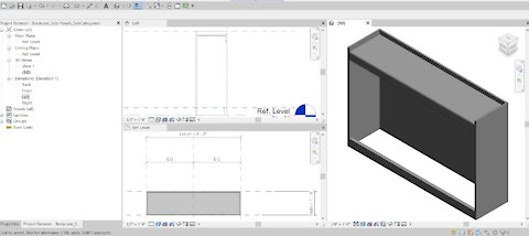 REVIT FAMILY CREATION TUTORIAL - BOOKCASE - PART 4: CREATING BOOKCASE TOP SHELF