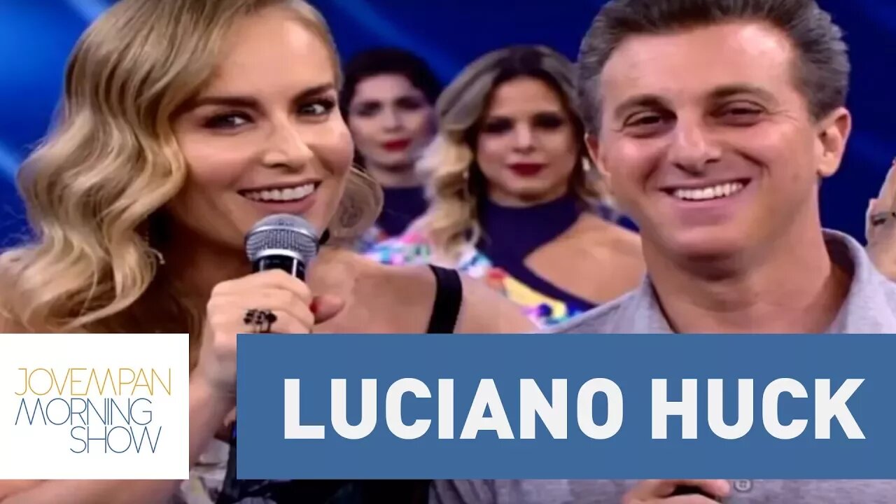 "Nunca serei o salvador da pátria", afirma Luciano Huck no "Domingão do Faustão"