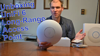 Unboxing UniFi 6 Long-Range Access Point