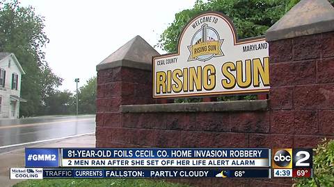 81-year-old foils home invasion robbery in Cecil County