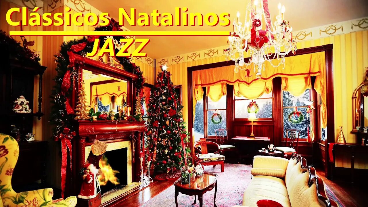 🎅OS CLÁSSICOS DA MÚSICA DE NATAL EM JAZZ 🎄 MÚSICA NATALINA PARA SUA NOITE DE NATAL🧦🔔🛷