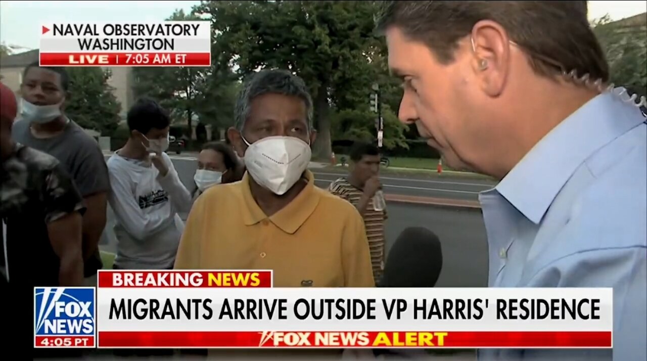 Illegal Immigrant In DC Thanks Biden & The Gov't For An Open Border