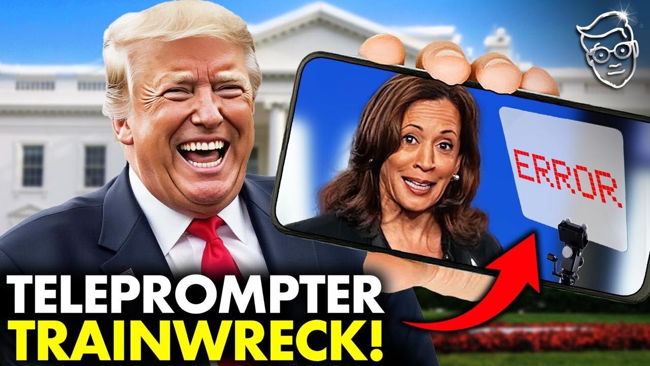 Fake Campaign EXPOSED! Kamala SHORT-CIRCUITS as Teleprompter Malfunctions Mid-Rally | Trump ROASTS 🤣