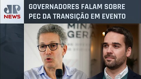 Zema e Eduardo Leite falam sobre presença na posse presidencial de Lula